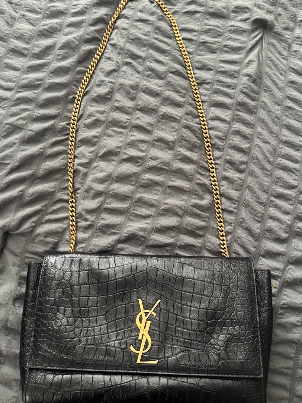 YSL so Kate reversible medium shoulder bag - Picture 9 of 9